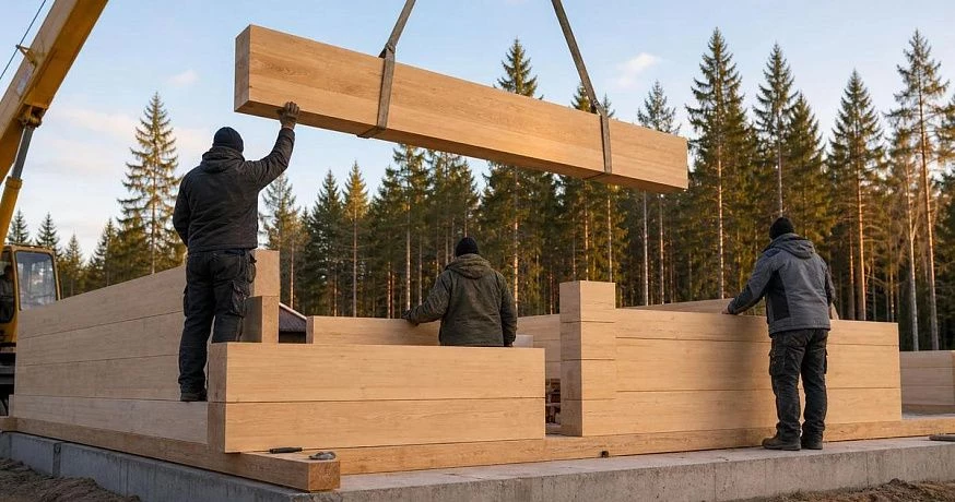 Сколько стоит дом из клееного бруса под ключ и от чего зависит цена